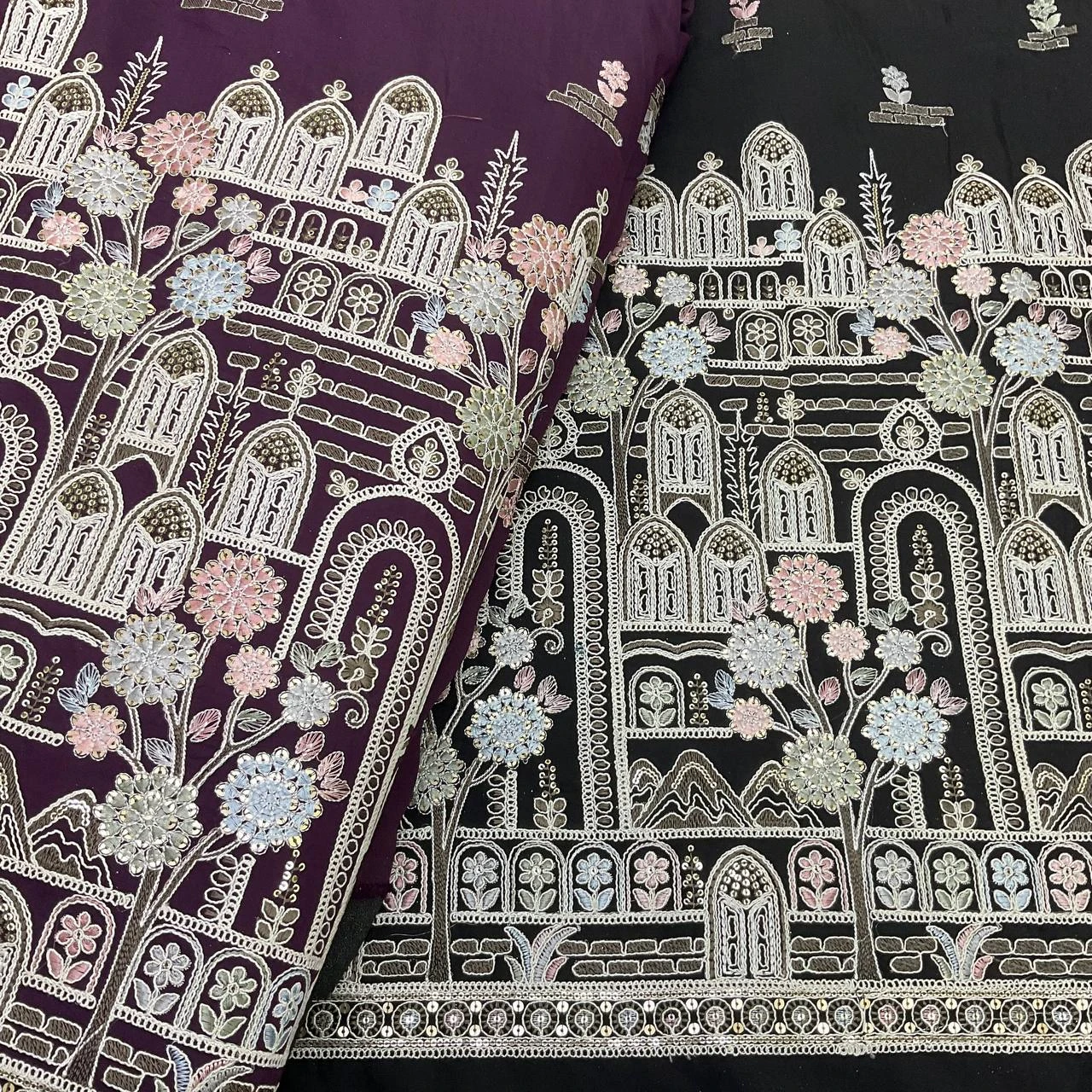 Beautiful Couple Wear Fabric