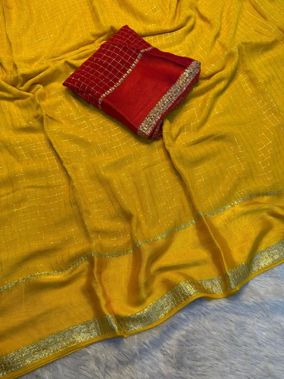 elegance of pure viscose georgette