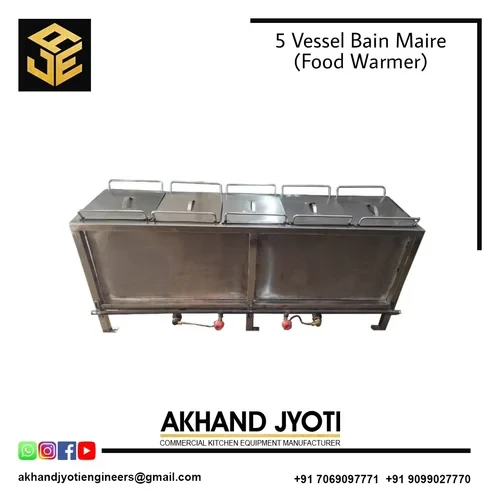 Industrial Bain Marie 5 Pans