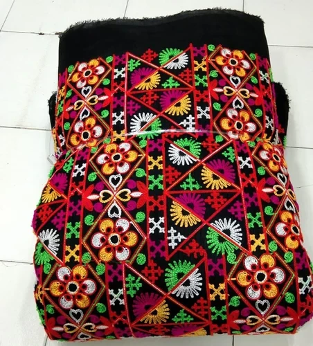 Kachi Work With Chain Design Fabric Malbry